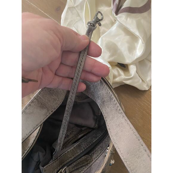 Michael Michael Kors metallic hobo embellished purse - Picture 8 of 10